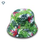 Bucket-Hat-Diseno-Flores-verdes