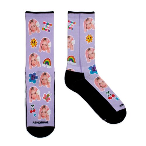 Medias Largas Karol G lila