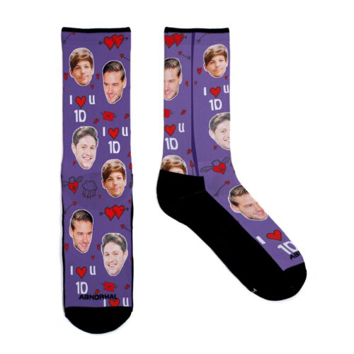 Medias Largas One Direction Morado