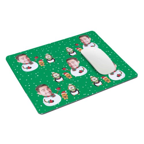 Mousepad Personalizadas Muñeco de Nieve - Navidad