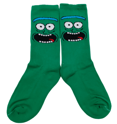 Medias Tejidas Pickle Rick - Cosmic Socks
