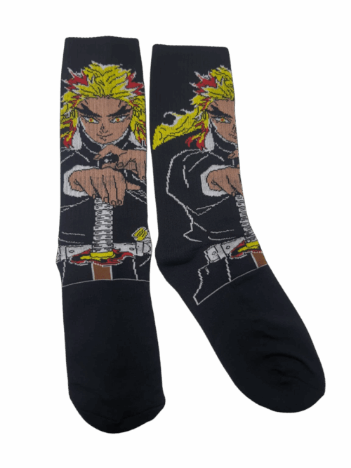 Medias Tejidas Rengoku Demon Slayer - Cosmic Socks
