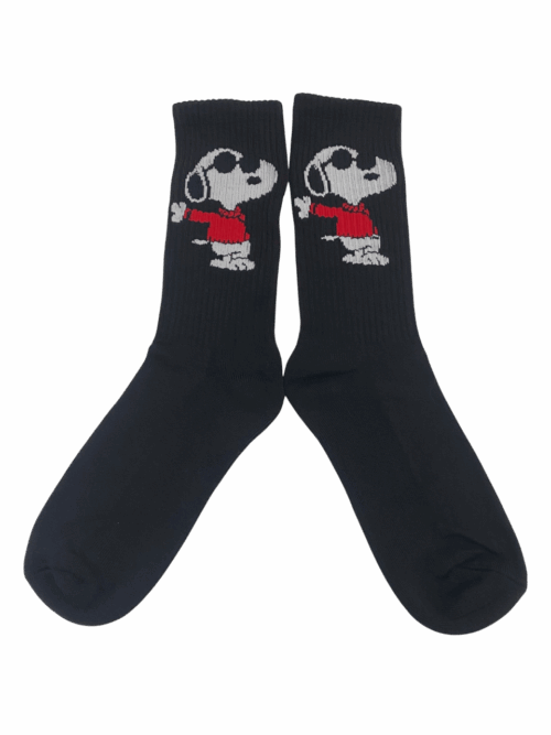 Medias Tejidas Snoopy lentes - Cosmic Socks