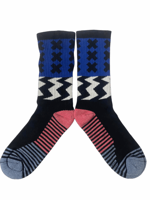 Medias Tejidas Diseño Abstracto - Cosmic Socks