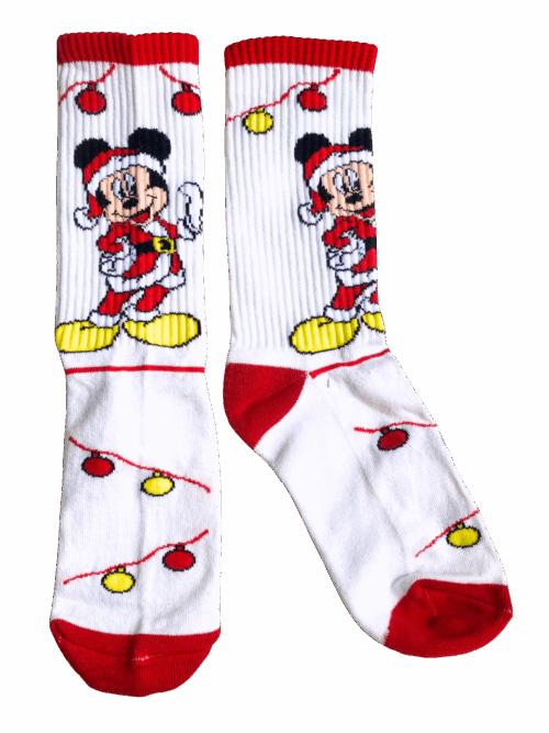 Medias Tejidas Mickey Navidad - Cosmic Socks
