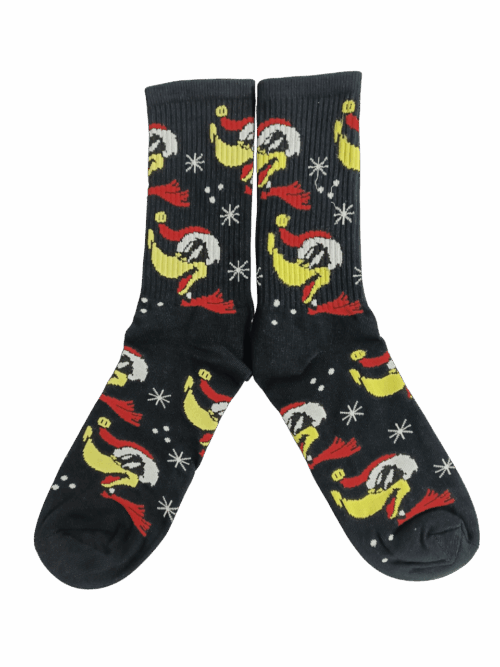 Medias Tejidas Pato Lucas Navidad - Cosmic Socks