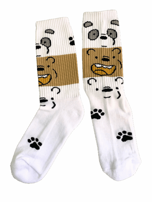 Medias Tejidas Osos Escandalosos - Cosmic Socks