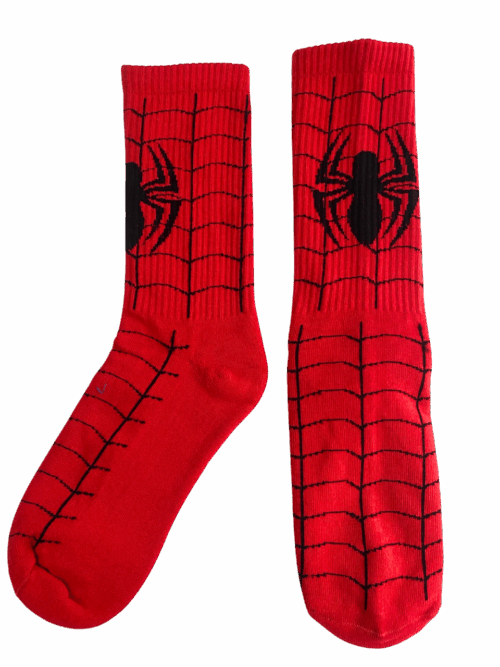 Medias Tejidas Spiderman Araña - Cosmic Socks
