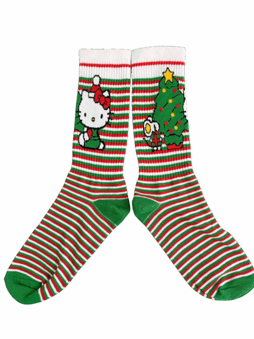 Medias Tejidas Hello Kitty Navidad - Cosmic Socks