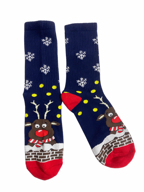 Medias Tejidas Reno Navidad  - Cosmic Socks