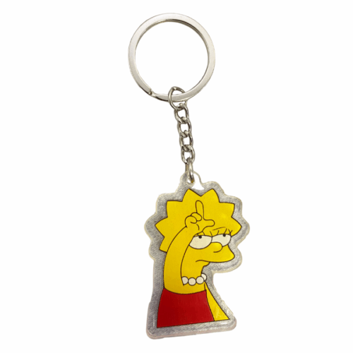 LLAVERO ACRÍLICO LISA SIMPSON - Imagen 1