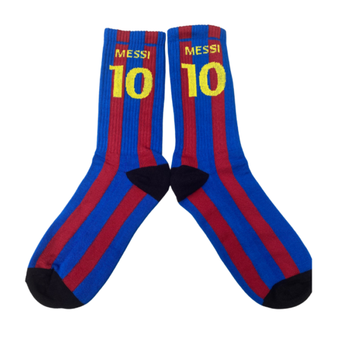 Medias Tejidas Messi camiseta - Cosmic Socks - Imagen 1